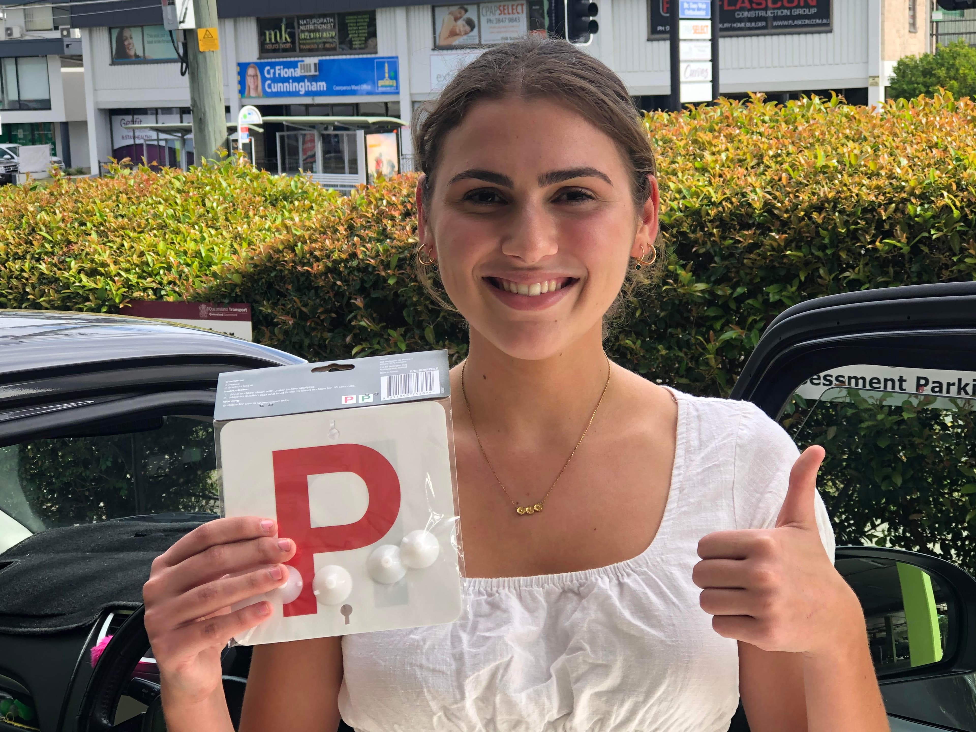 Pass student at UNO Driving School in Carina
