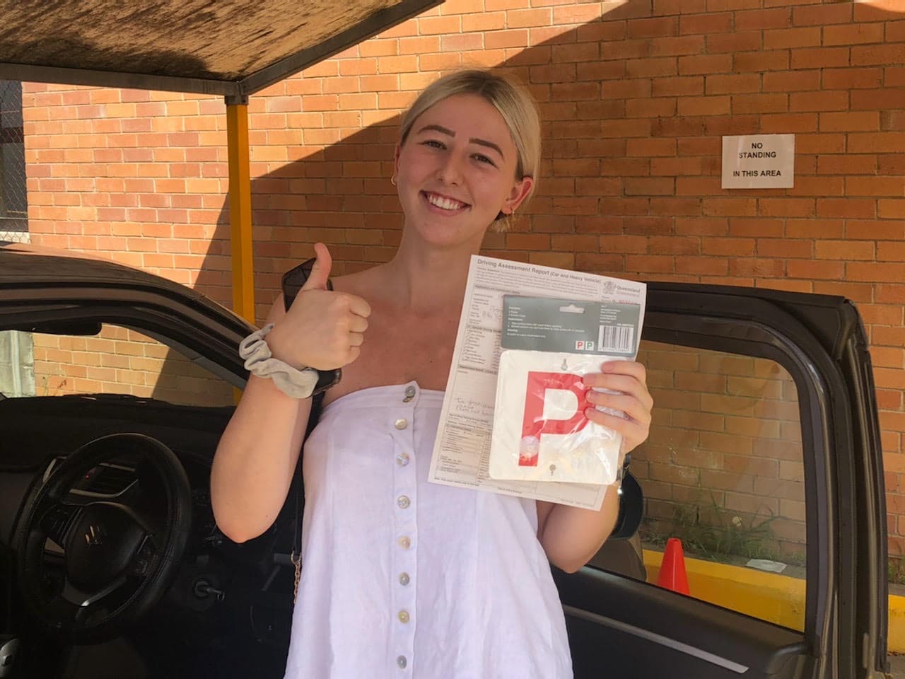Pass student at UNO Driving School in Heathwood